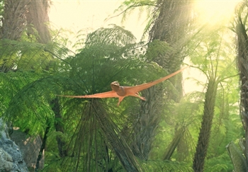 Digital Dome Dinosaurs at Dusk & Corning Glass